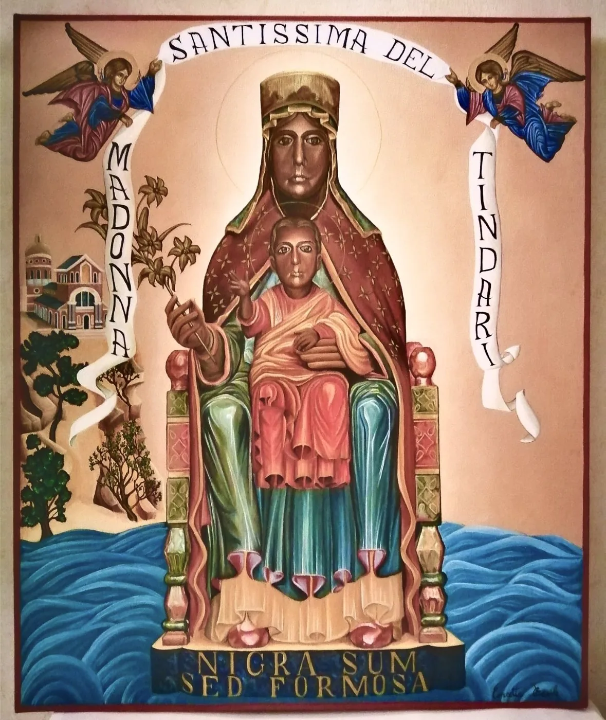 Icona della Madonna del Tindari